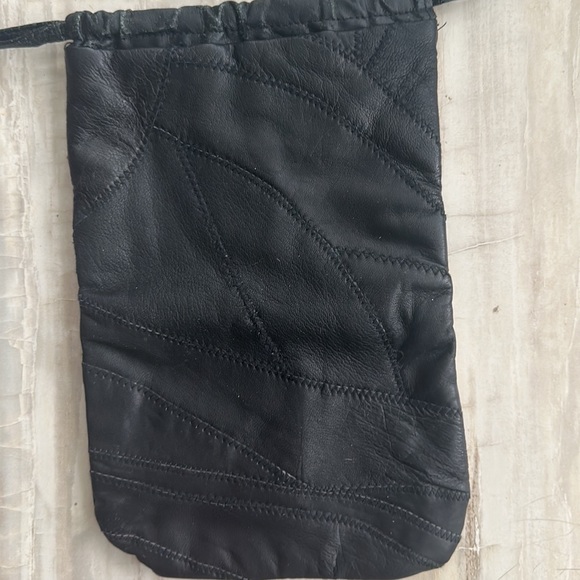 Shoe bag in genuine leather - Picture 3 of 5